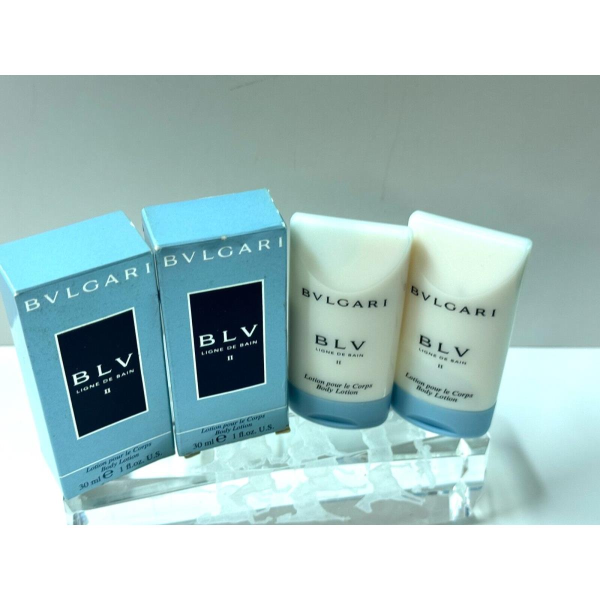 2 x Bvlgari Ligne DE Bain Body Lotion Size : 1 oz/30 ml