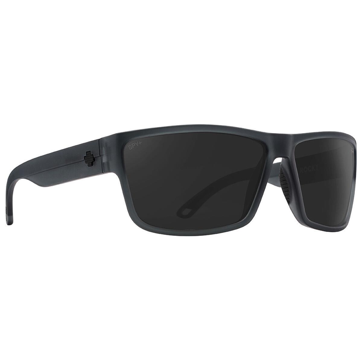 Spy Optics Men`s Rocky Matte Translucent Gunmetal Sunglasses - Matte Translucent Gunmetal, Frame: Matte Translucent Gunmetal, Manufacture: Matte Translucent Gunmetal