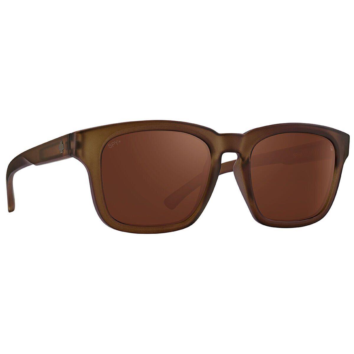 Spy Optics Men`s Saxony Matte Translucent Brown Sunglasses