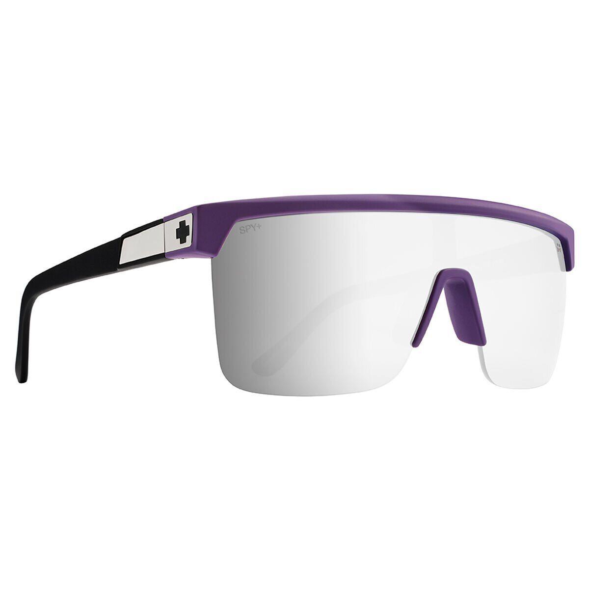 Spy Optics Men`s Flynn 5050 Matte Purple Matte Black Sunglasses