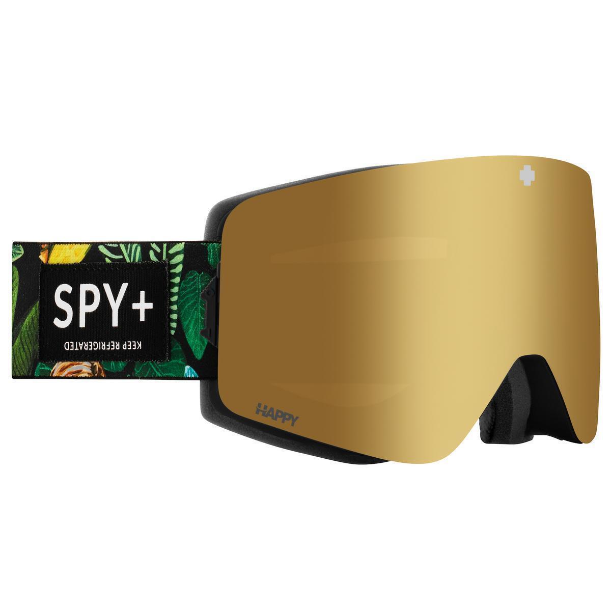 Spy Optic Marauder SE Goggles Juneshine Happy Bronze Gold Mirror+bonus