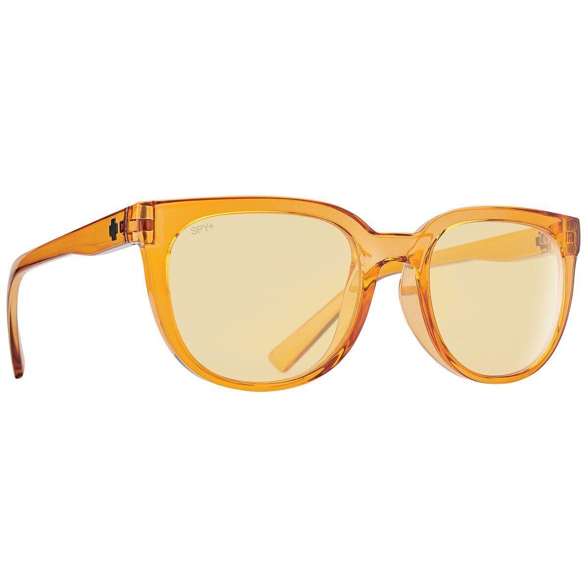 Spy Optics Women`s Bewilder Translucent Orange Sunglasses - Yellow, Frame: Translucent Orange, Lens: Yellow