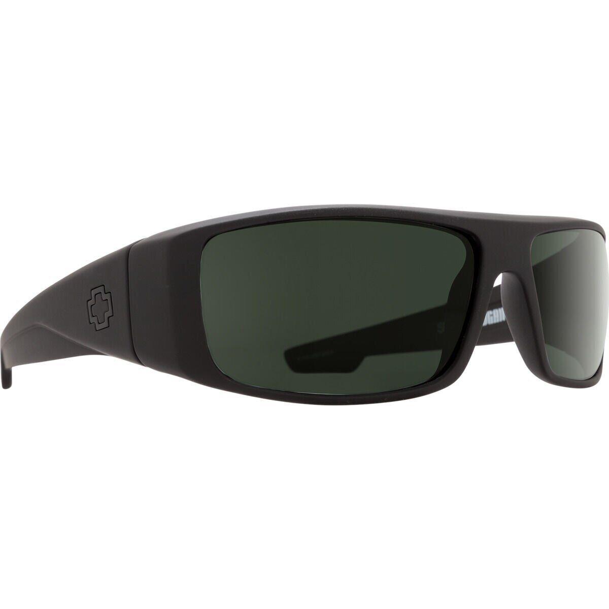 Spy Optics Men`s Logan Black Soft Matte Sunglasses - Black Soft Matte, Frame: Black Soft Matte, Manufacture: Black Soft Matte