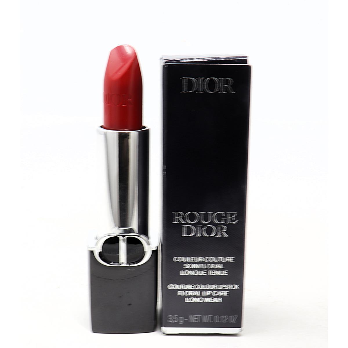 Dior Rouge Dior Couture Lipstick 0.12oz/3.5g 080 Red Smile Satin