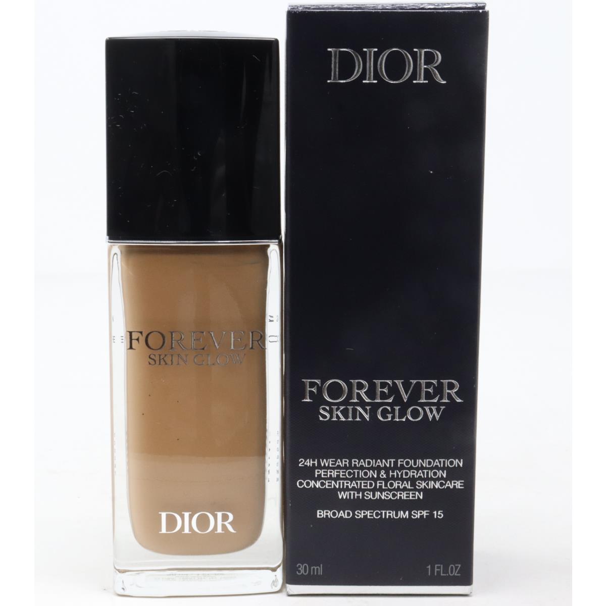 Dior Forever Skin Glow Hydrating Foundation 1.0oz/30ml 3.5 Neutral/Glow SPF 15