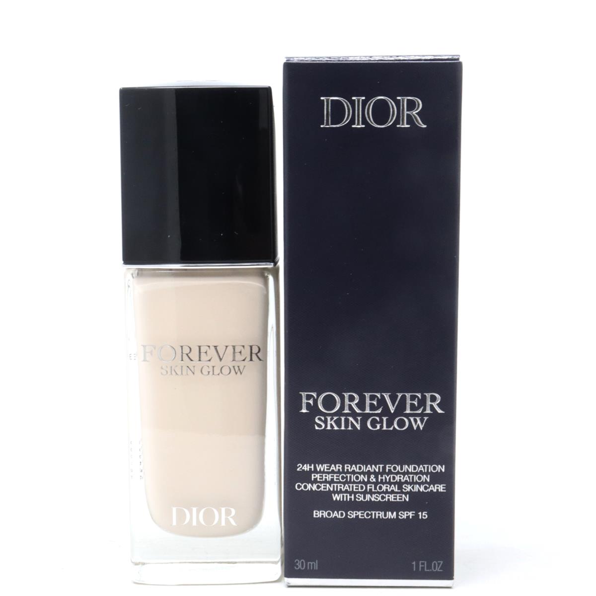 Dior Forever Skin Glow Hydrating Foundation 1.0oz/30ml 00 Neutral/Glow SPF 15