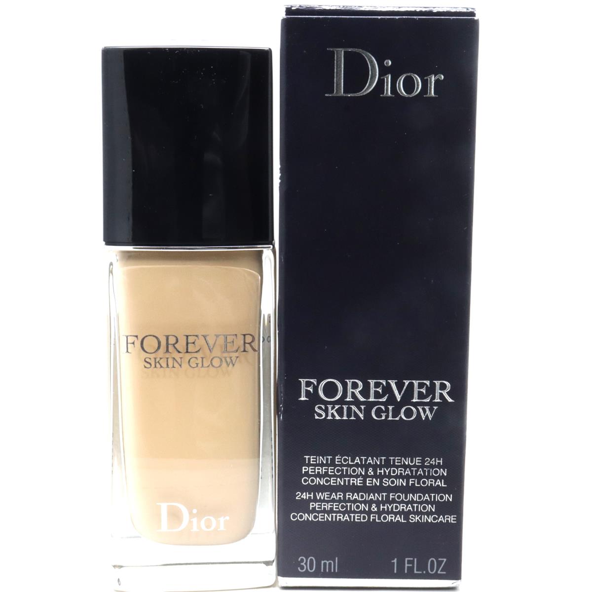 Dior Forever Skin Glow Hydrating Foundation 1.0oz/30ml 1.5W Warm/Glow