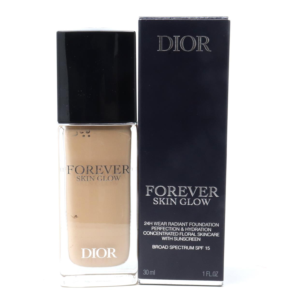 Dior Forever Skin Glow Hydrating Foundation 1.0oz/30ml 3C Cool/Glow SPF 15