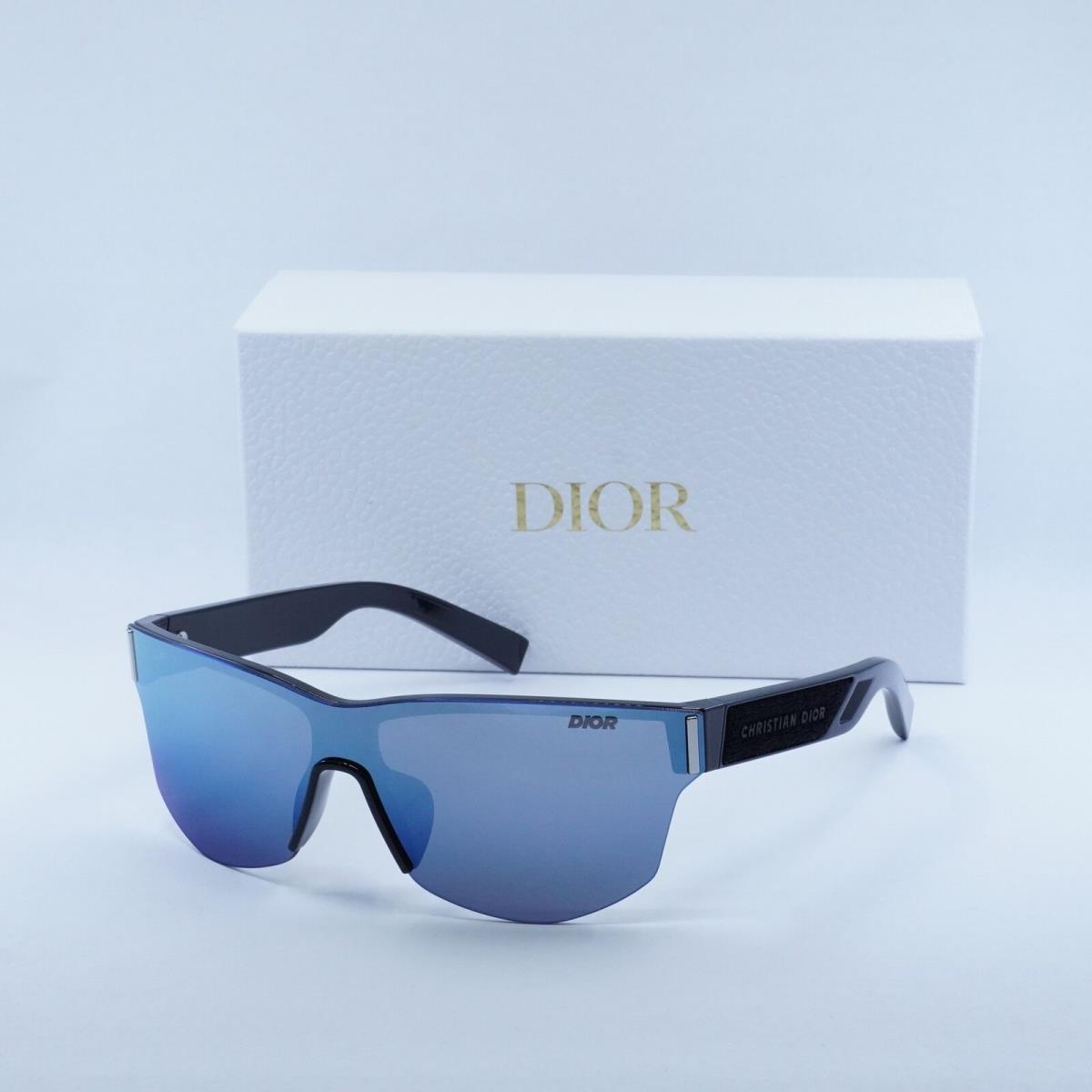 Dior Diorxtrem M2U 10A4 Black/grey with Blue Flash --135 Sunglasses