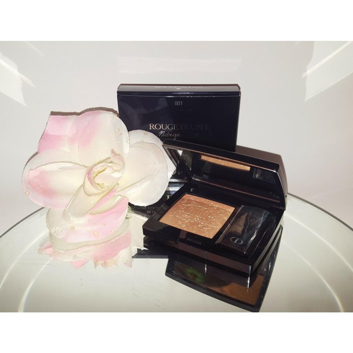 Christian Dior Rouge Blush Midnight Wish Couture Golden Shimmer Highlighter 001