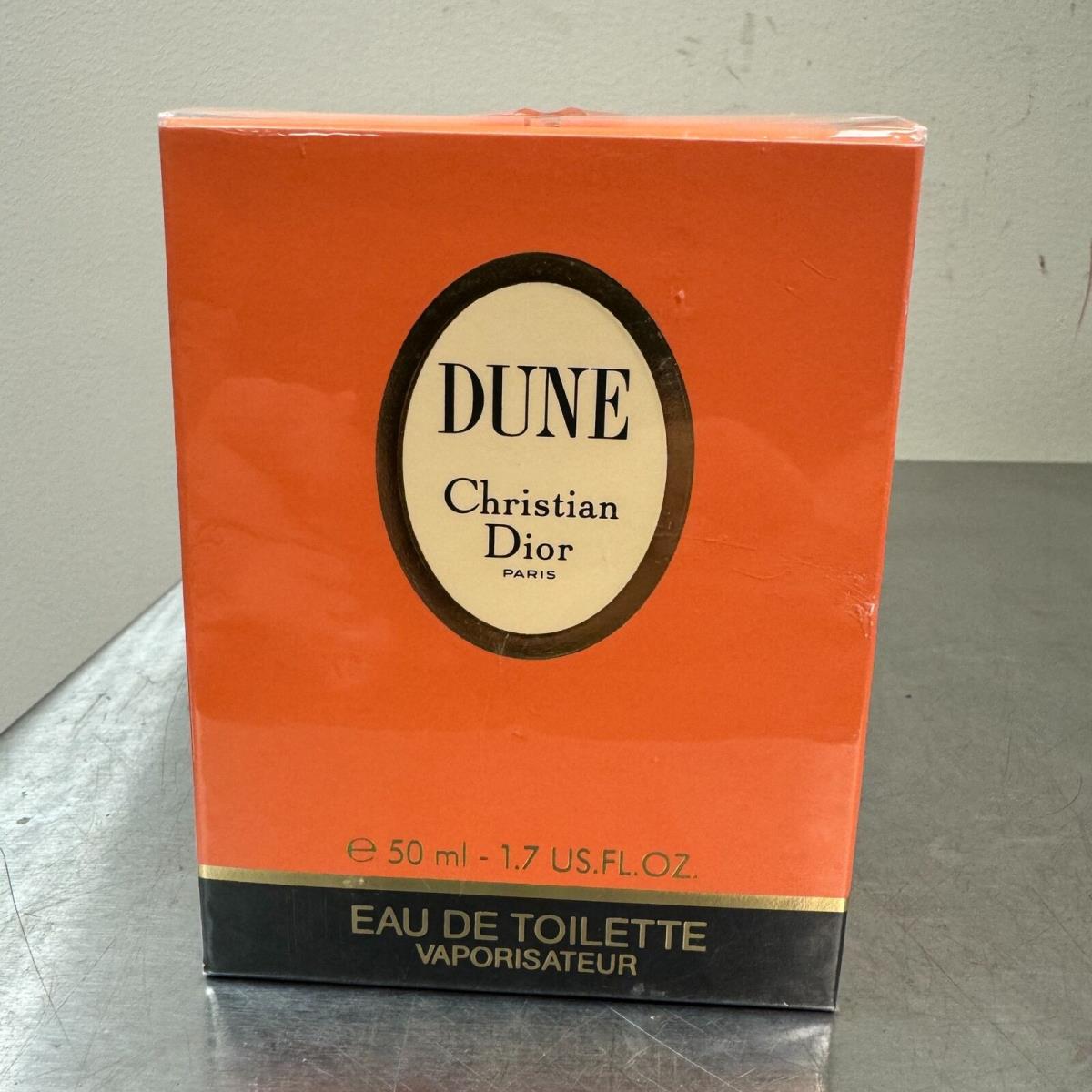 Vtg Christian Dior Dune Women`s Eau de Toilette Perfume 1.7 fl oz /