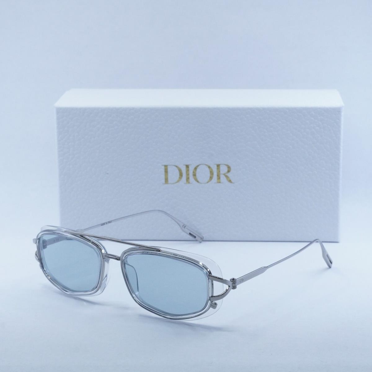 Dior Neodior S1U 88I0 Silver/transparent/light Blue 56-17-145 Sunglasses