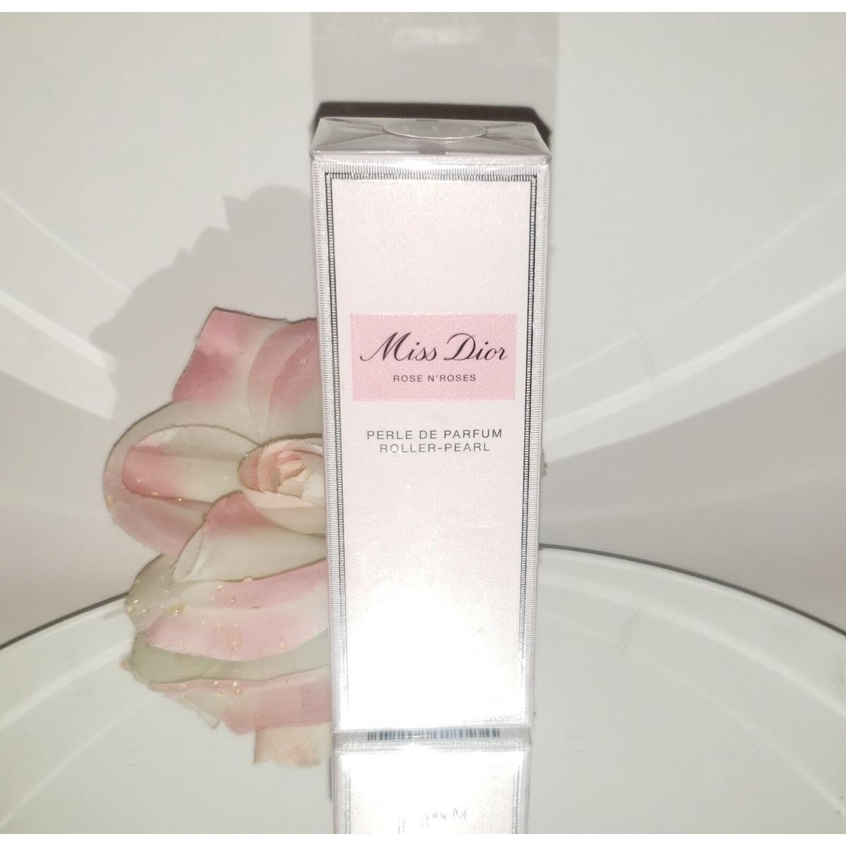 Christian Miss Dior Rose N` Roses Edt Perle De Parfum Roller Pearl Ball 0.67oz