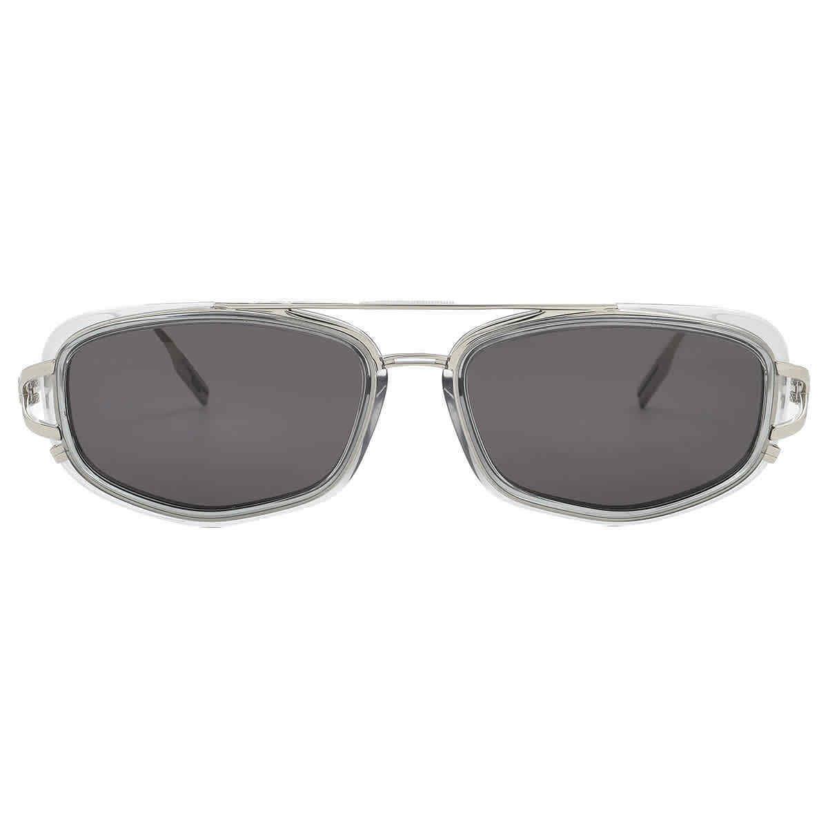 Dior Dark Grey Irregular Men`s Sunglasses Neodior S1U DM40031U 20A 56