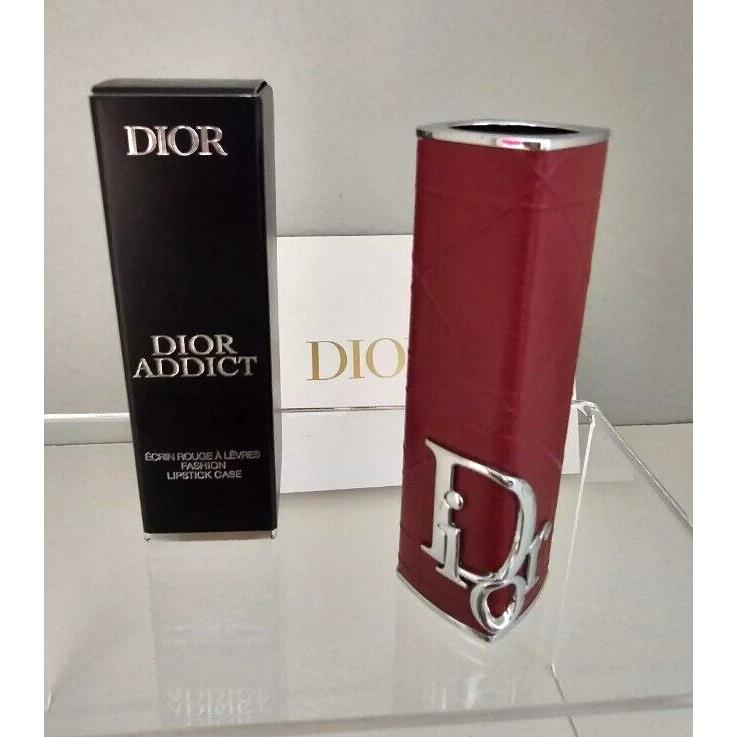 Dior Addict Lipstick Case Brick Cannage Limited Edition France