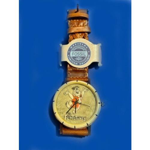 Vintage Fred Flintstone LE Collectors Watch by Fossil