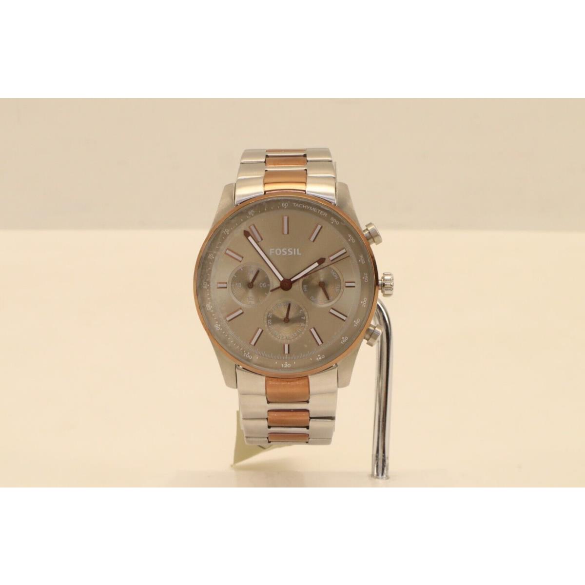 Fossil Brown/rose Gold Colored Steel 44 mm Ref. BQ2511 65