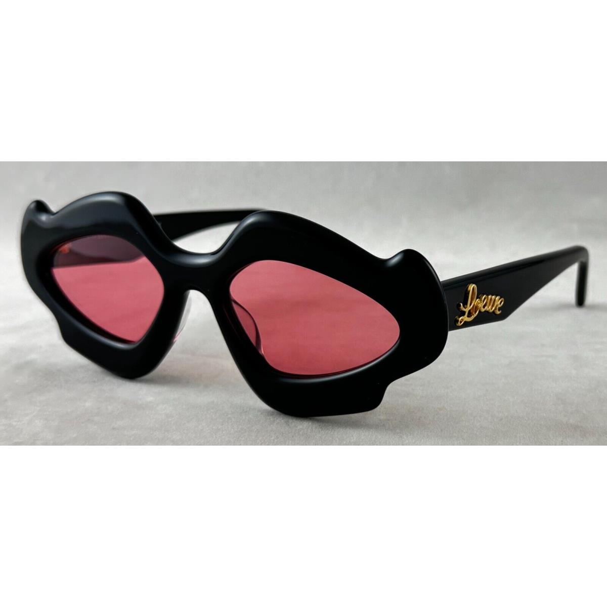 Loewe LW40109U LW 40109U 01Y Black Sunglasses 52-18-140