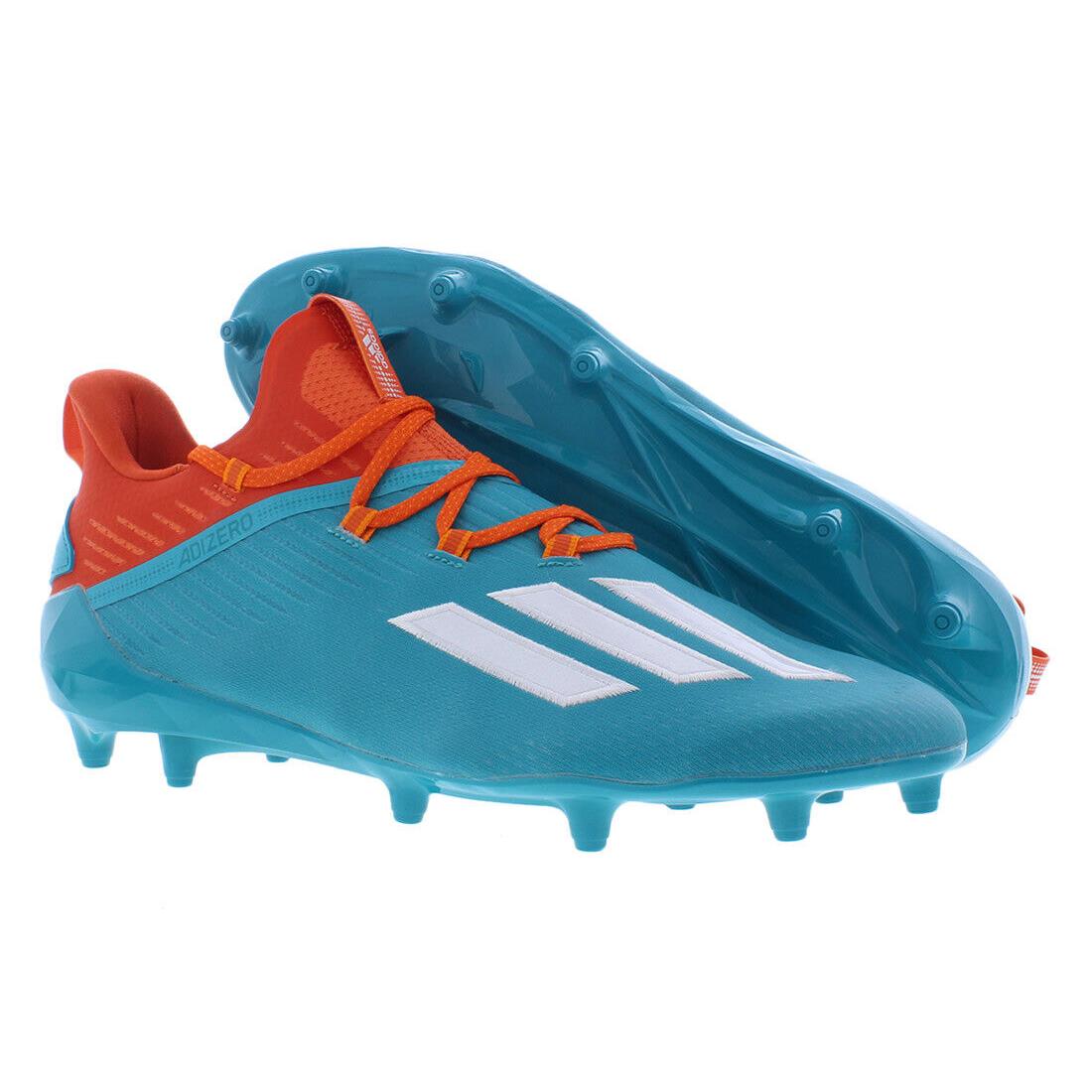 Adidas SM Adizero Mens Shoes Size 13.5 Color: Ocean Teal/white/crimson - Ocean Teal/White/Crimson, Main: Blue