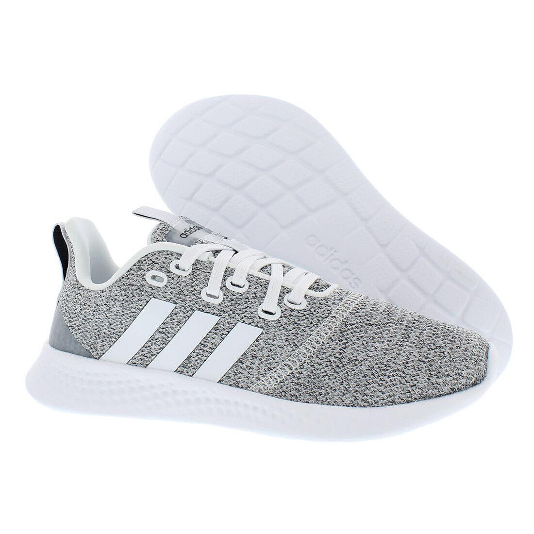 Adidas Puremotion Wide Womens Shoes Size 6.5 Color: Cloud White/cloud - Cloud White/Cloud White/Grey Two, Main: Grey