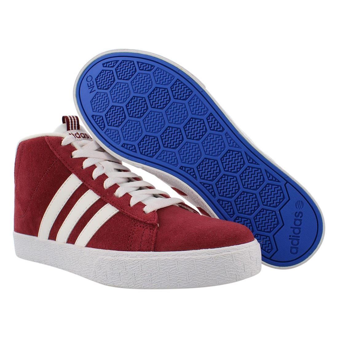 Adidas Bbneo St Daily Mens Shoes Size 7.5 Color: Burgundy/footwear White/blue - Burgundy/Footwear White/Blue, Main: Red