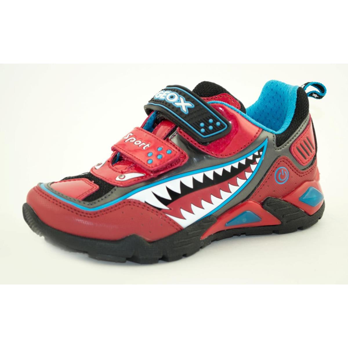 Geox Boys Supreme Light Fashion Sneakers Red/Blue