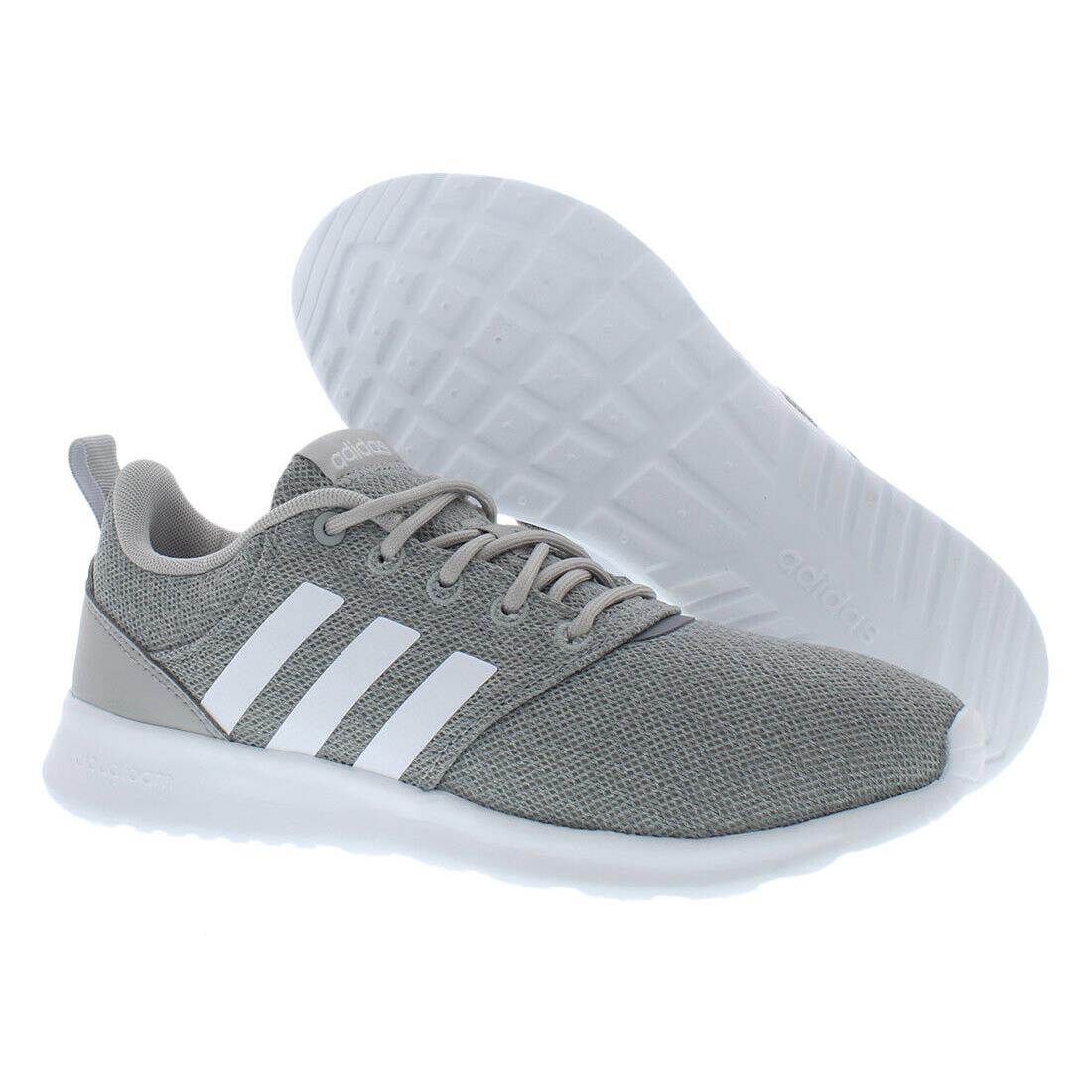 Adidas Qt Racer 2.0 Womens Shoes Size 7.5 Color: Grey/white/grey - Grey/White/Grey, Main: Grey