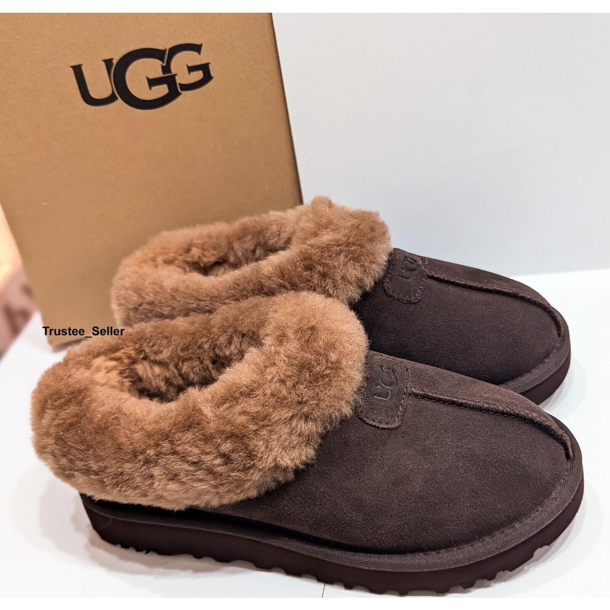 Women`s Ugg Brand Tazzette Burnt Cedar Shoes Slippers Sandals