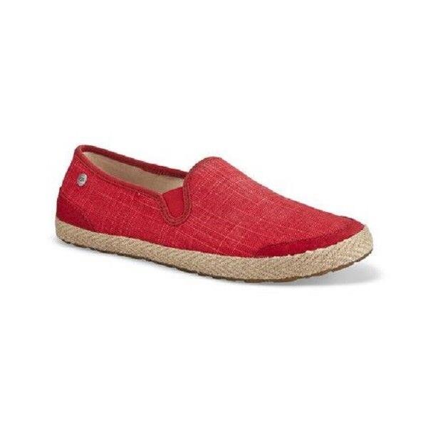 Ugg Women`s Delizah Hibiscus Slip-on Canvas Loafer