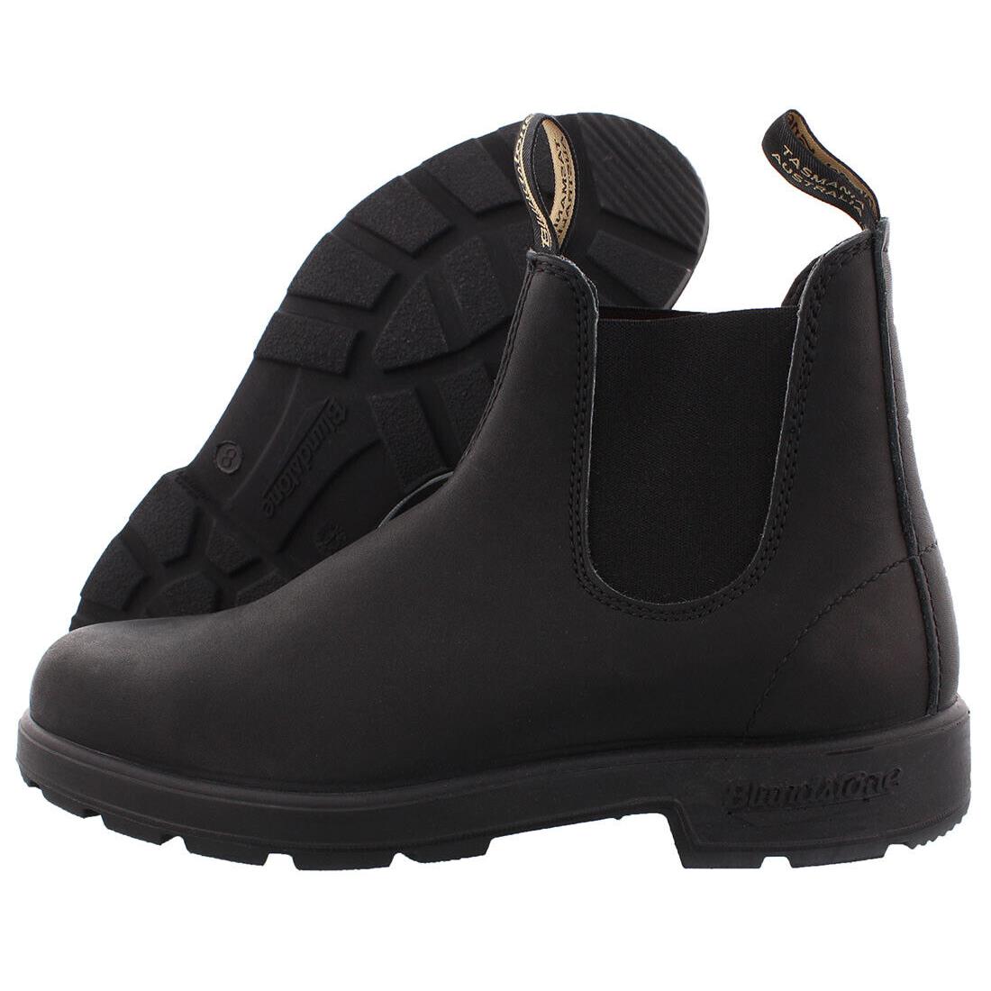 Blundstone Pu/tpu Elastic Sided Unisex Shoes Size 4 Color: Voltan Black