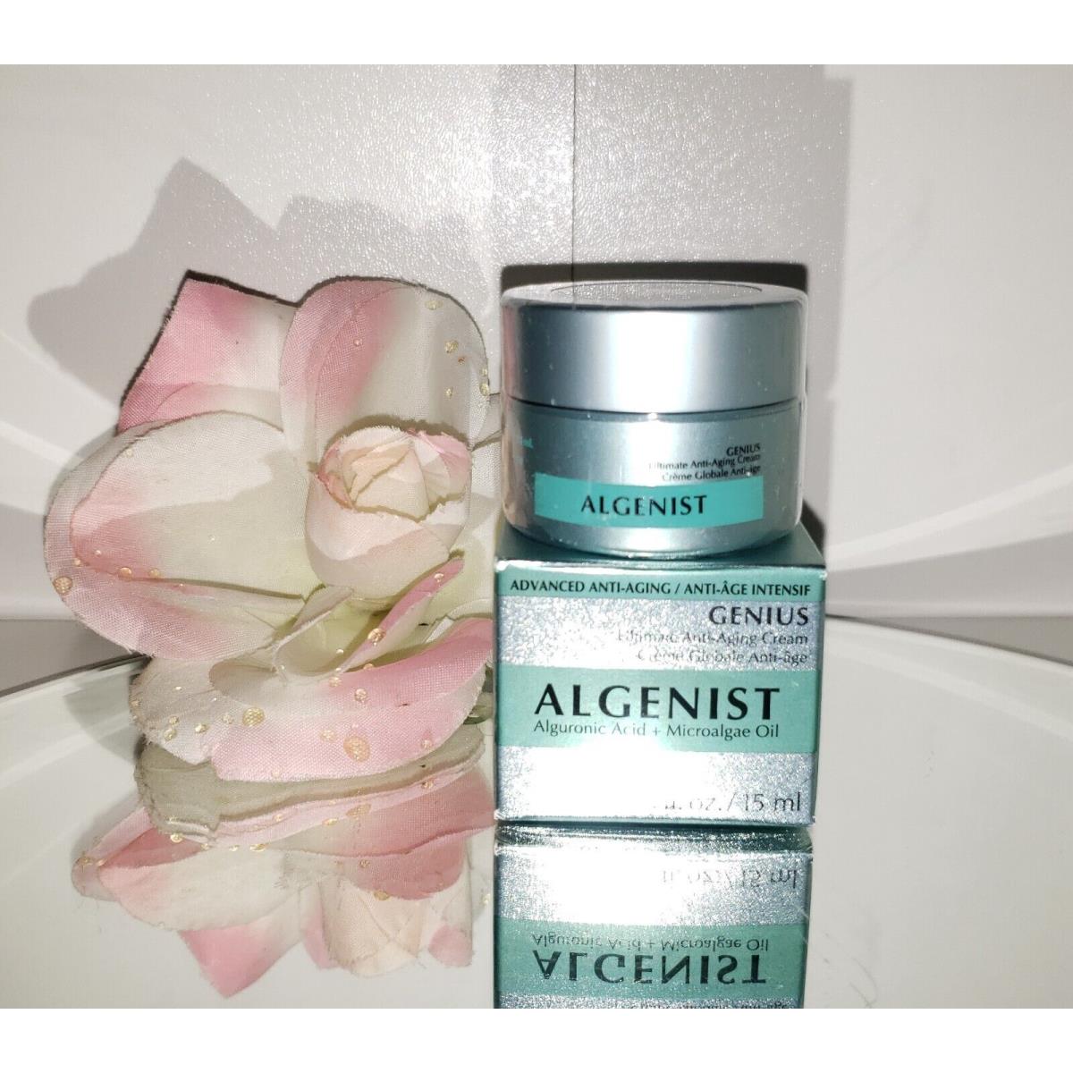 Algenist Genius Advanced Ultimate Anti-aging Cleanser Day Night Cream Serum Pick Ultimate Anti-Aging Cream 0.5oz