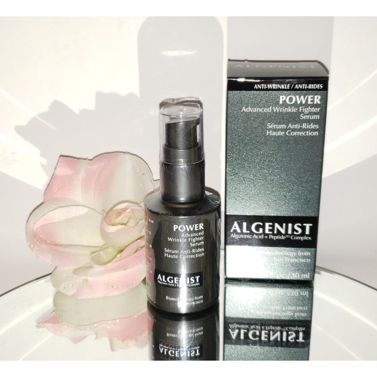 Algenist Power Advanced Wrinkle Fighter Serum 1oz Alguronic Acid+peptide