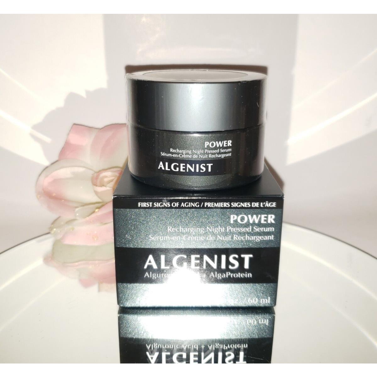 Algenist Power Recharging Night Pressed Serum w/ Alguronic Acid 2oz