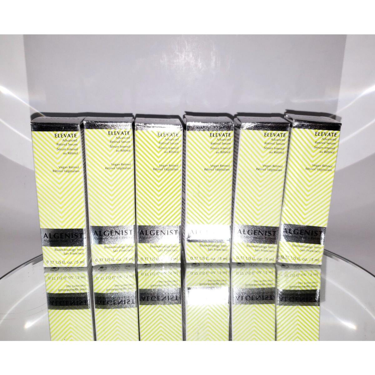 Algenist Elevate Advanced Firming Retinol Serum 6 x 5ml/0.17oz Travel Size