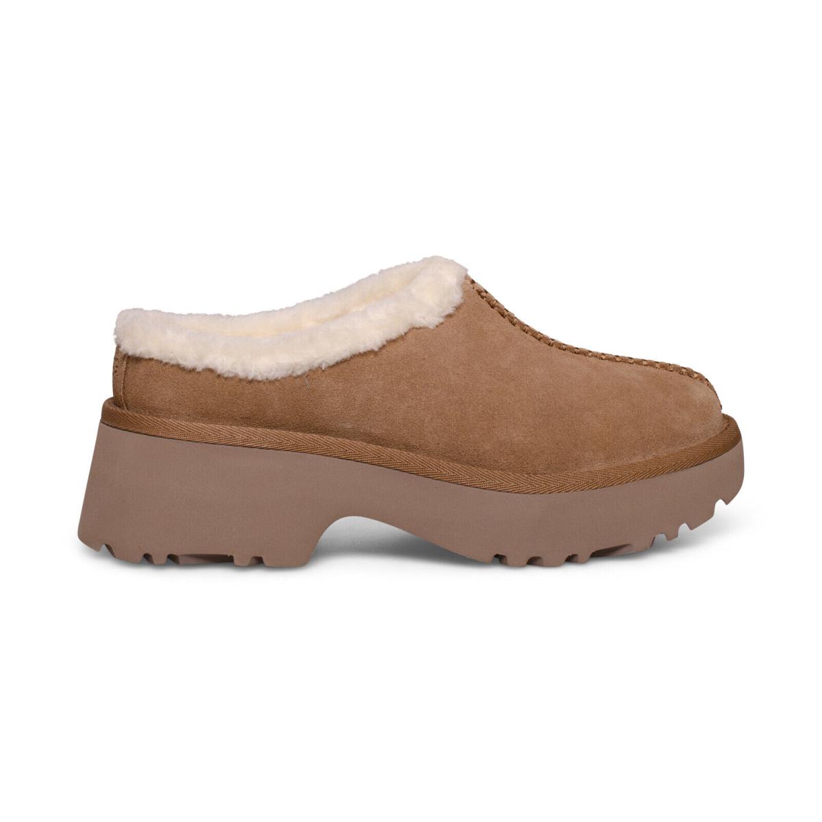 Ugg Heights Cozy Clog Chestnut Suede Slip ON Women`s Shoes Size US 8 - Chestnut