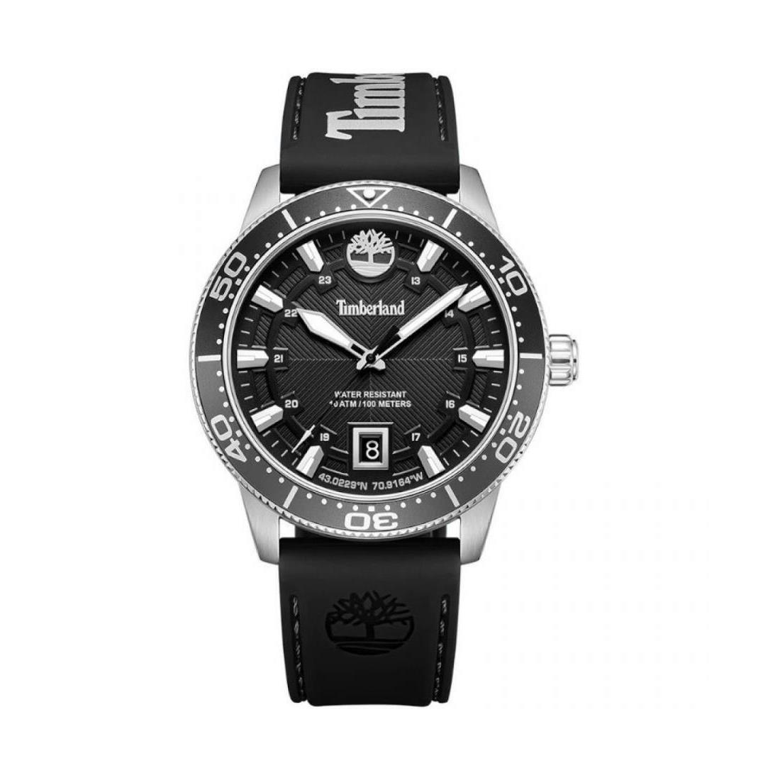 Timberland Men Analog Quartz Casual Watch Classic Dress Black Dial Waterproof Ro