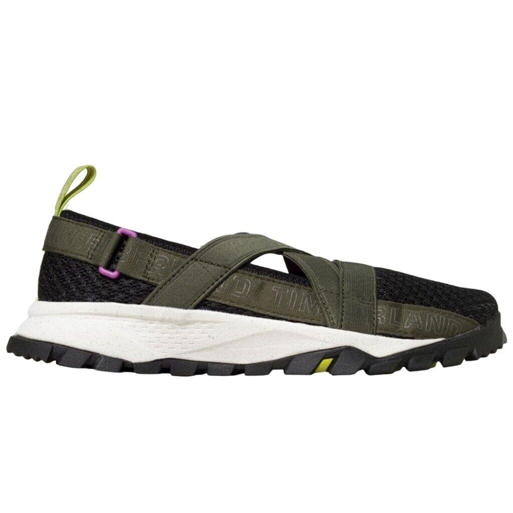 Timberland Garrison Trail Sandal Women`s 9 Dark Green Black Hiking