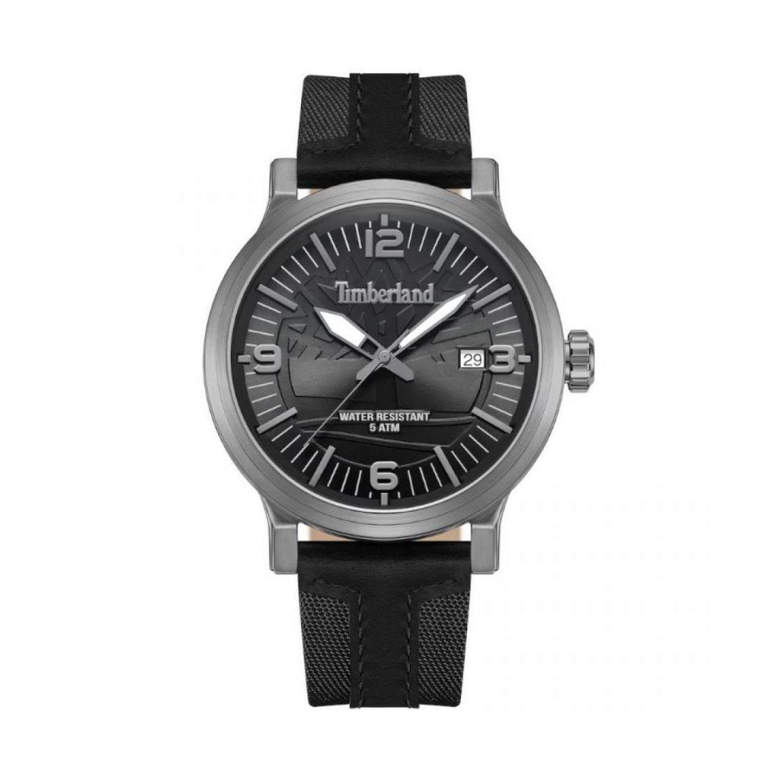 Timberland Men Analog Quartz Casual Watch Classic Dress Black Dial Waterproof Ro