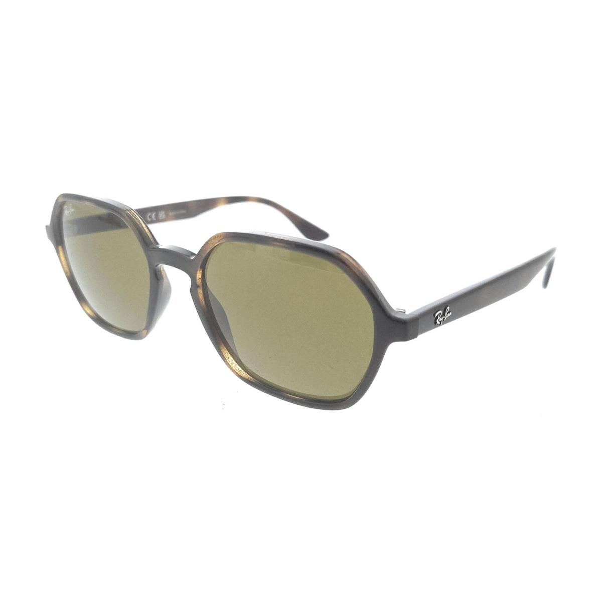 Ray-ban 0RB4361 710/73 Square Havana Sunglasses - Havana, Frame: Havana, Lens: Dark brown