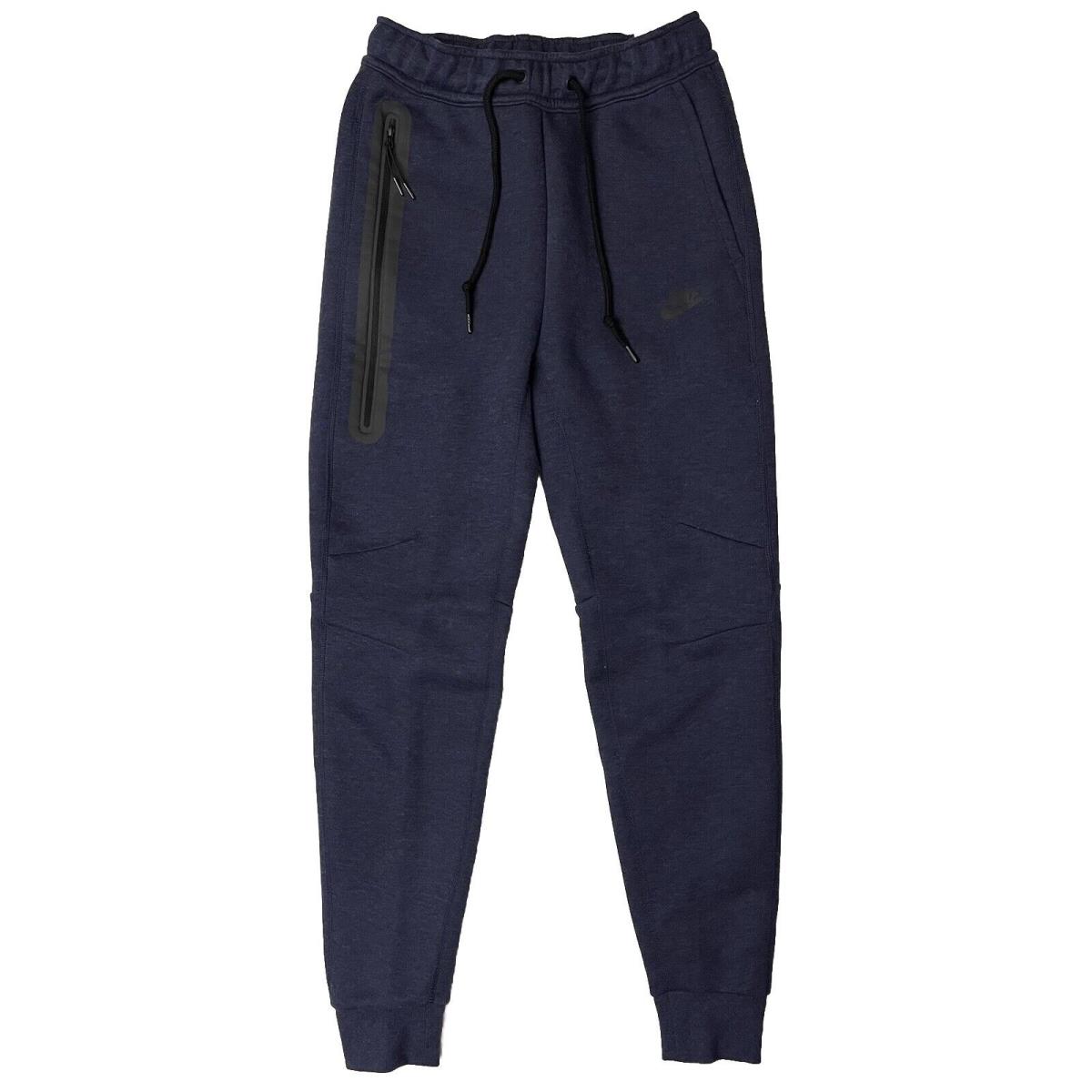 Nike Tech Fleece Jogger Pants FB8002-473 Obsidian Blue Heather Men s XS