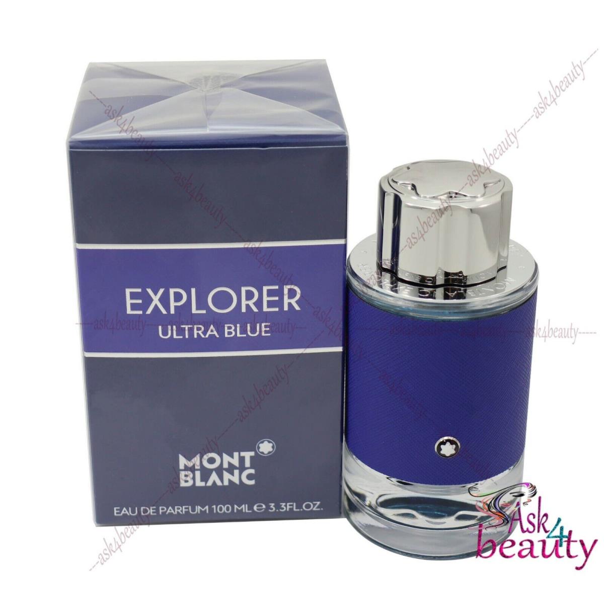 Montblanc Mont Blanc Explorer Ultra Blue 3.3oz/100ml Edp Spray For Men