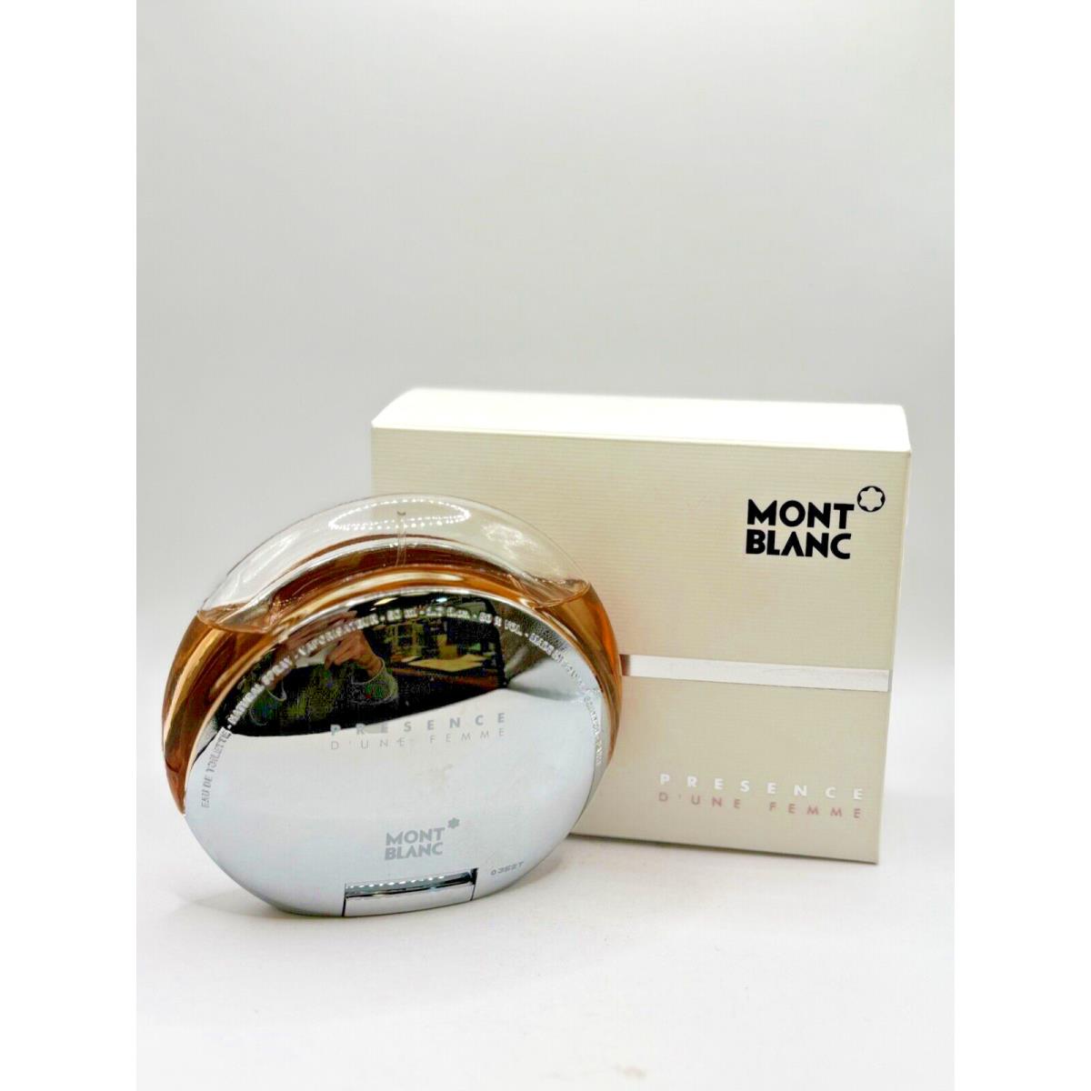 Montblanc Presence D`une Femme BY Mont Blanc 50ML Edt Spray