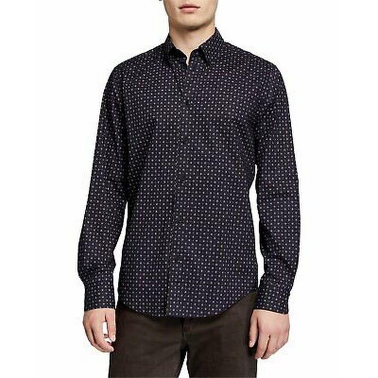 Rag and Bone Mens Fit 1 Zac-print Sport Shirt Size Small