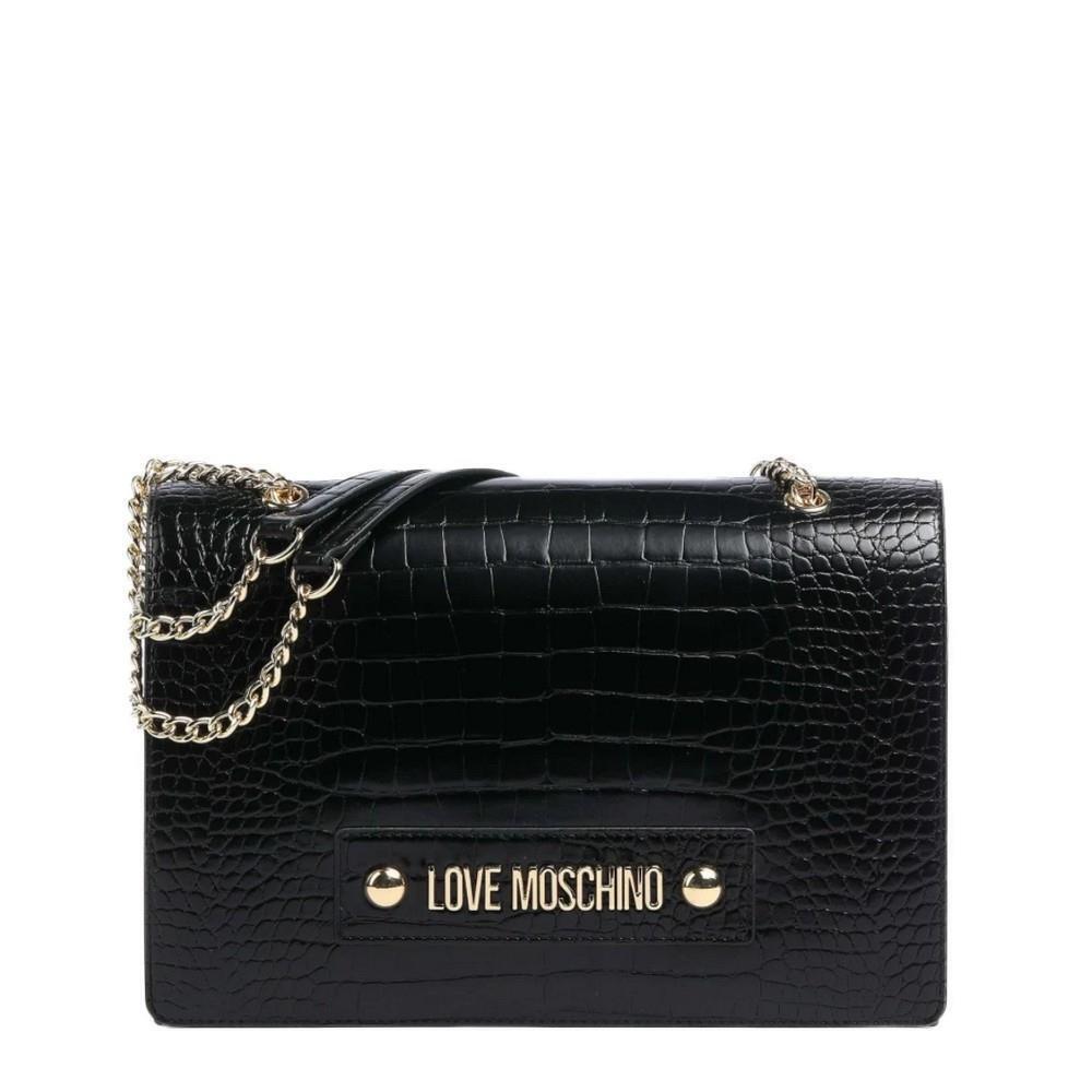 Moschino Women`s Handbag Ladies Bag Borsa PU Nero PU Nero JC4423PP0FKS