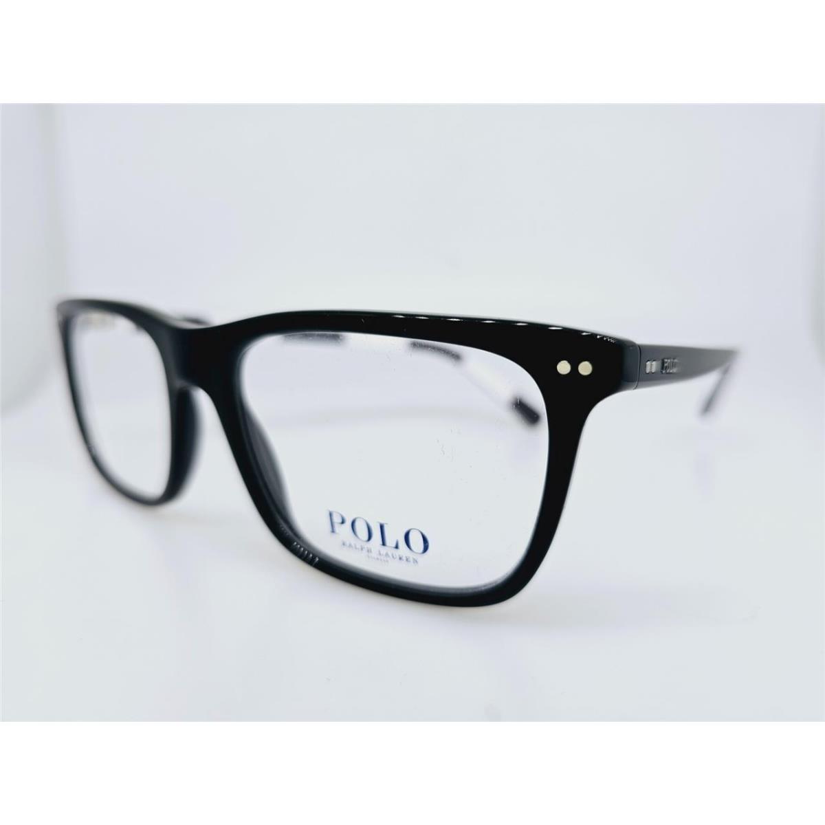 Coach Polo Ralph Lauren PH2282 5001 54MM Shiny Black Frame W/ Demo Lenses