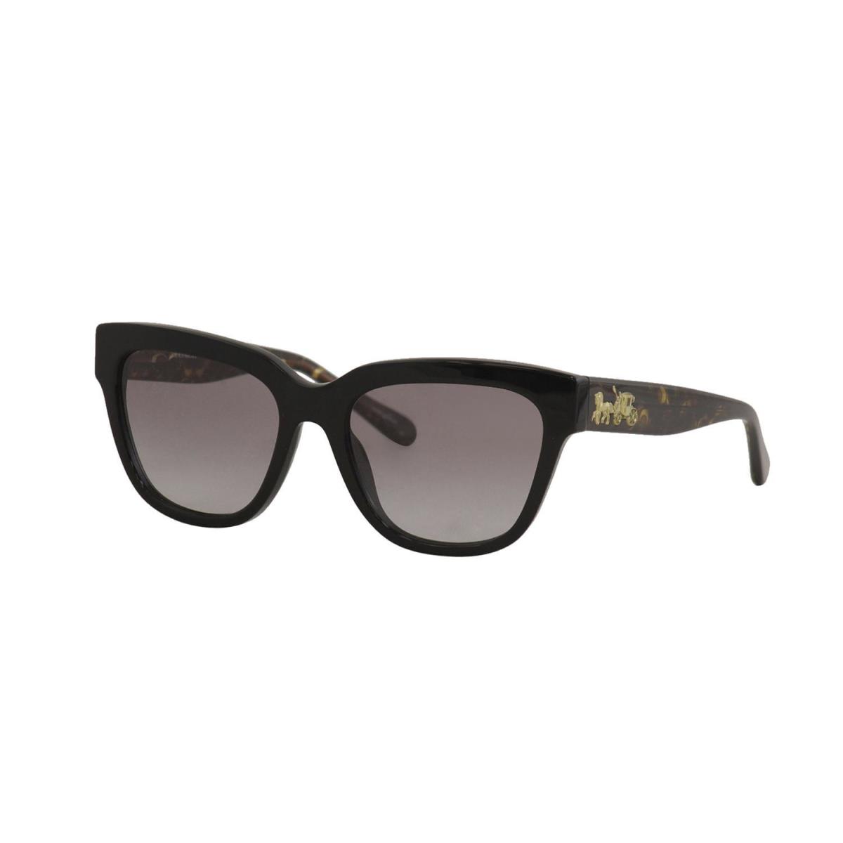 Coach HC8262F L1076 500211 Black Square Sunglasses