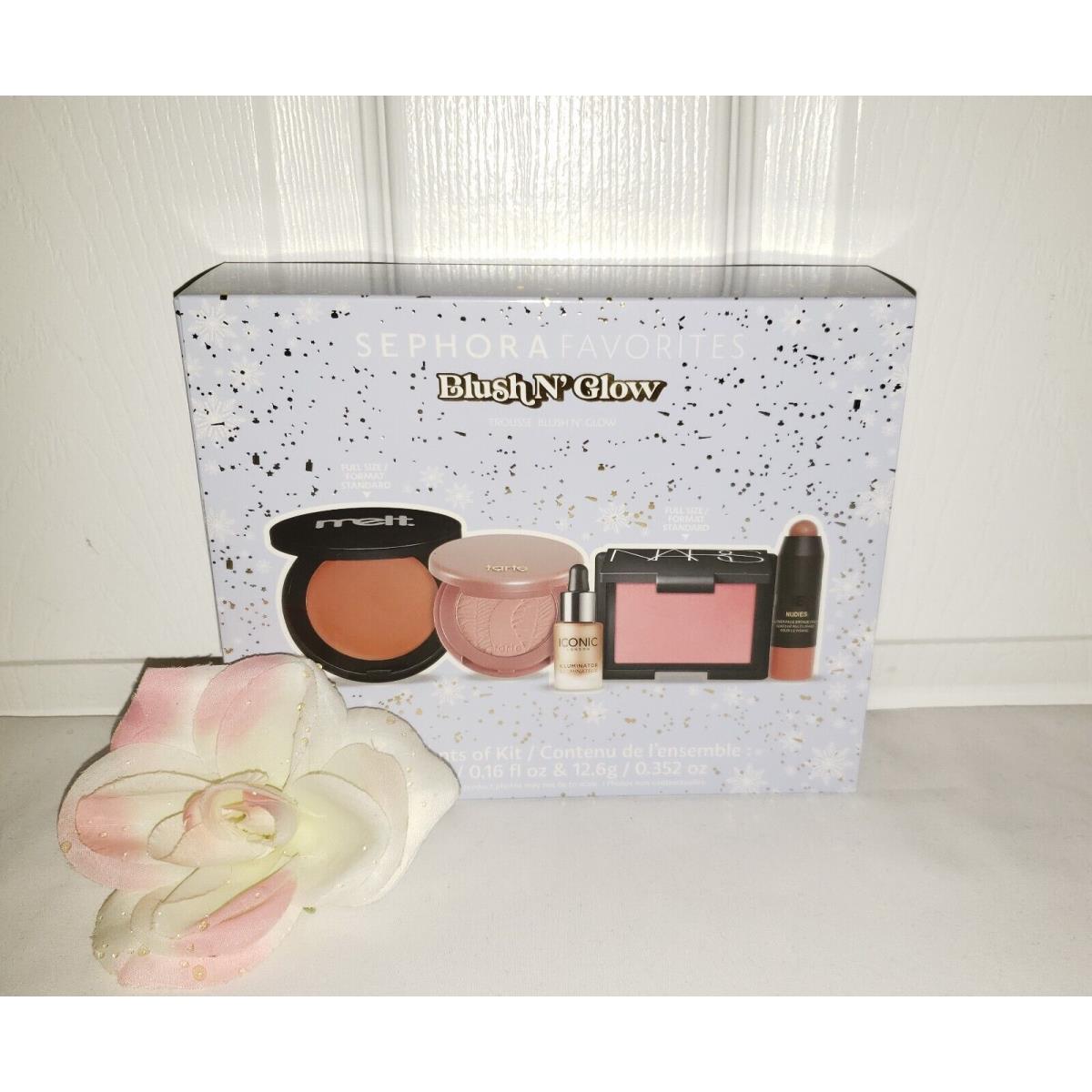 Sephora Favorites Blush N` Glow Cheek Set 5pc Holiday Must Have Makeup Kit