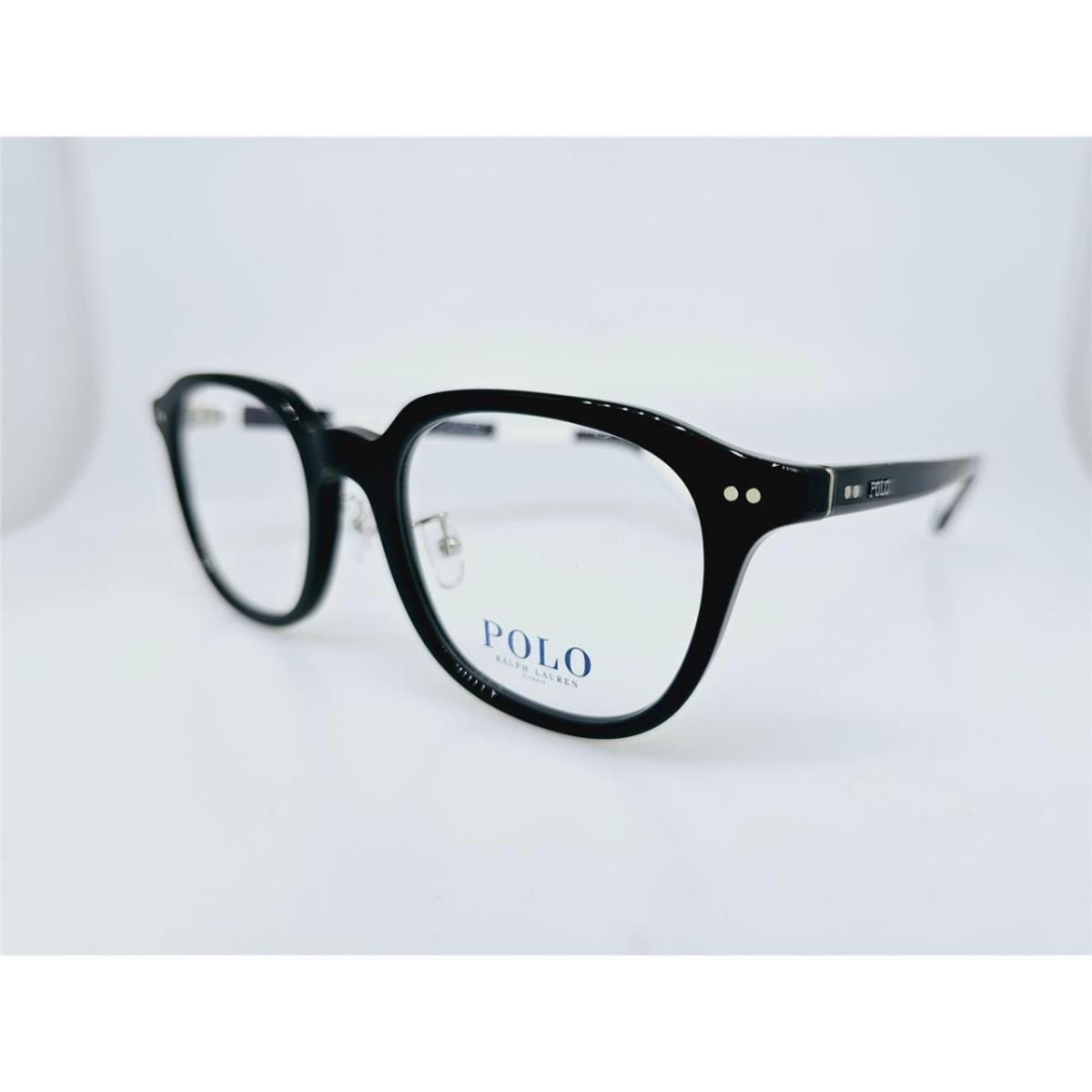 Coach Polo Ralph Lauren PH2283F 5001 50MM Shiny Black Frame W/ Demo Lenses