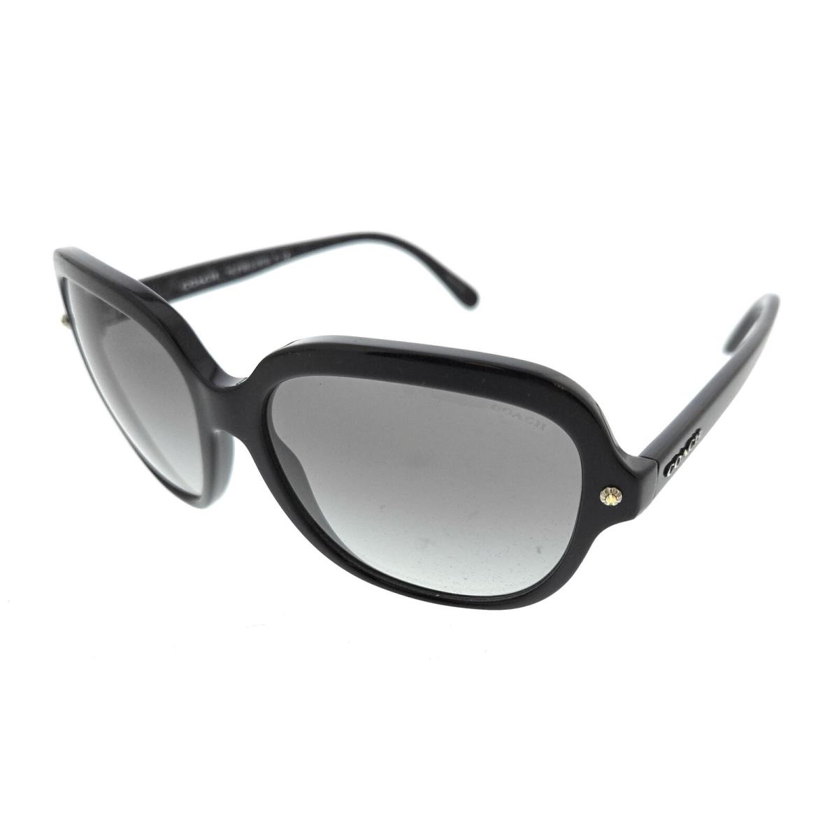 Coach 0HC8192 542011 Black Square Sunglasses