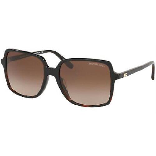 Michael Kors MK2098U 378113 Brown Tortoise Isle Of Palms Square Sunglasses